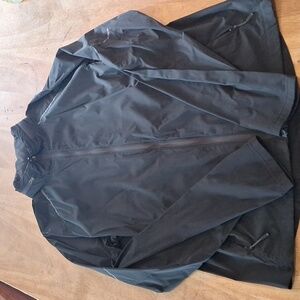 Men's Black Lululemon Rain Jacket